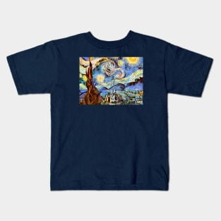 Starry Night Kids T-Shirt